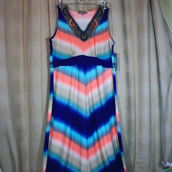 NY Collection Maxi Dress - Picture 1 of 8